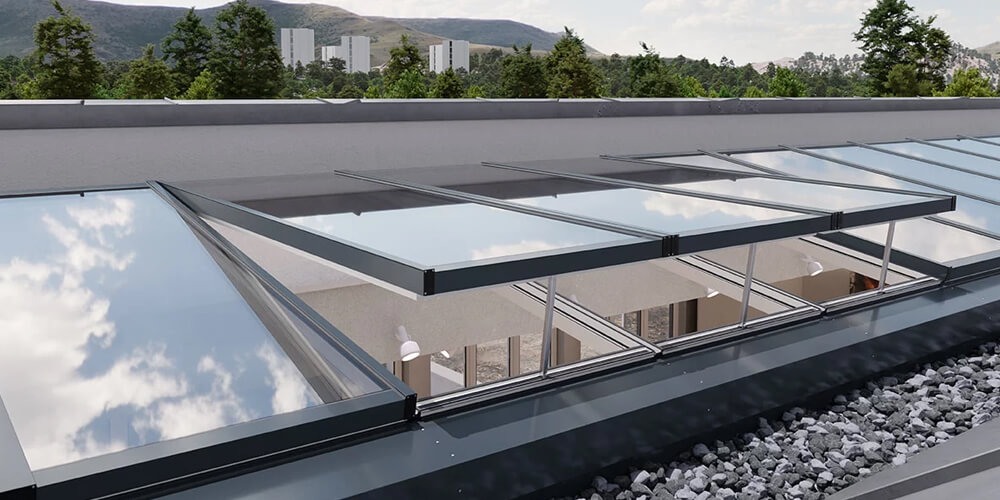 Glass Skylight In Mogappair